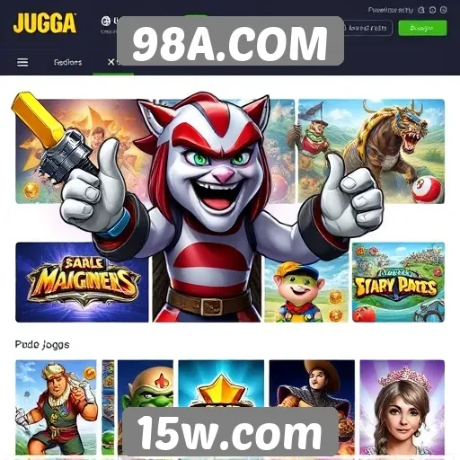 98A.COM oferece ampla variedade de jogos online